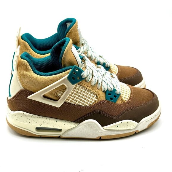 Air Jordan 4 Cacao sneakers kids Size 4Y - Picture 3 of 11